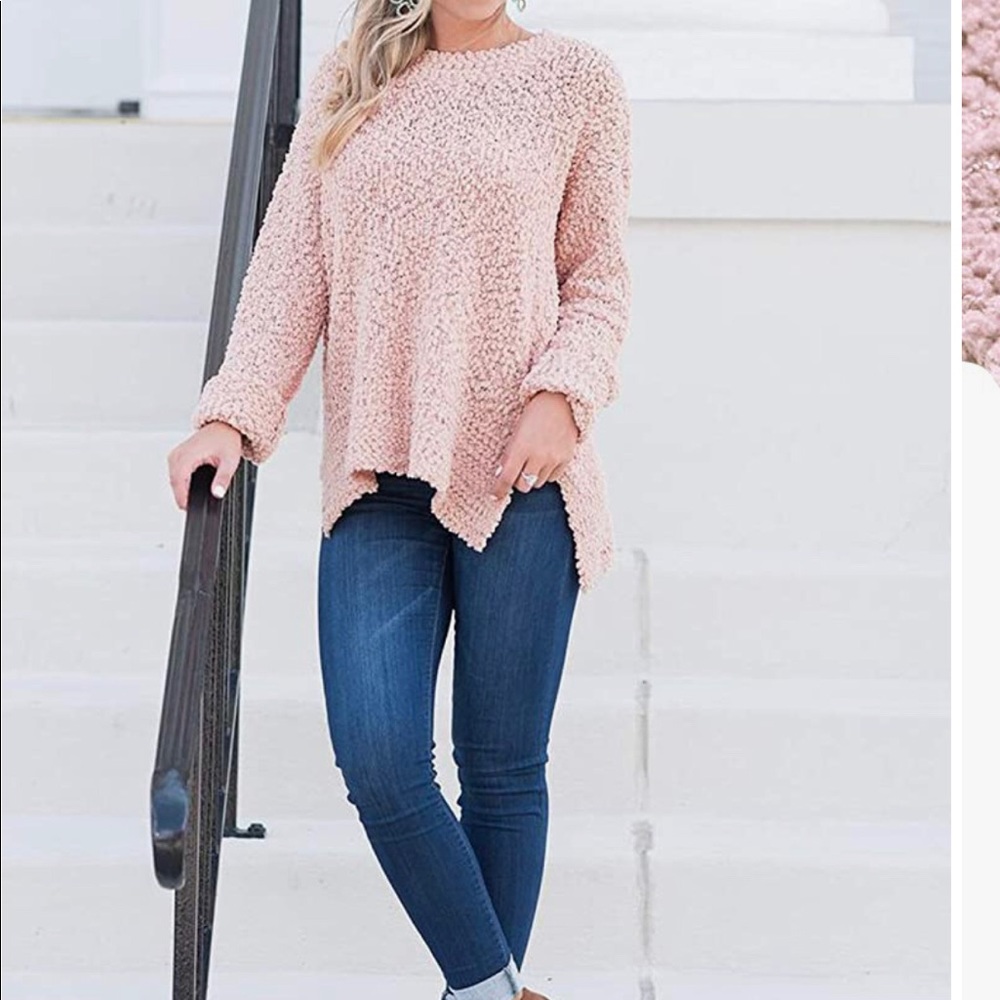 Sherpa Fleece Oversized Sweater